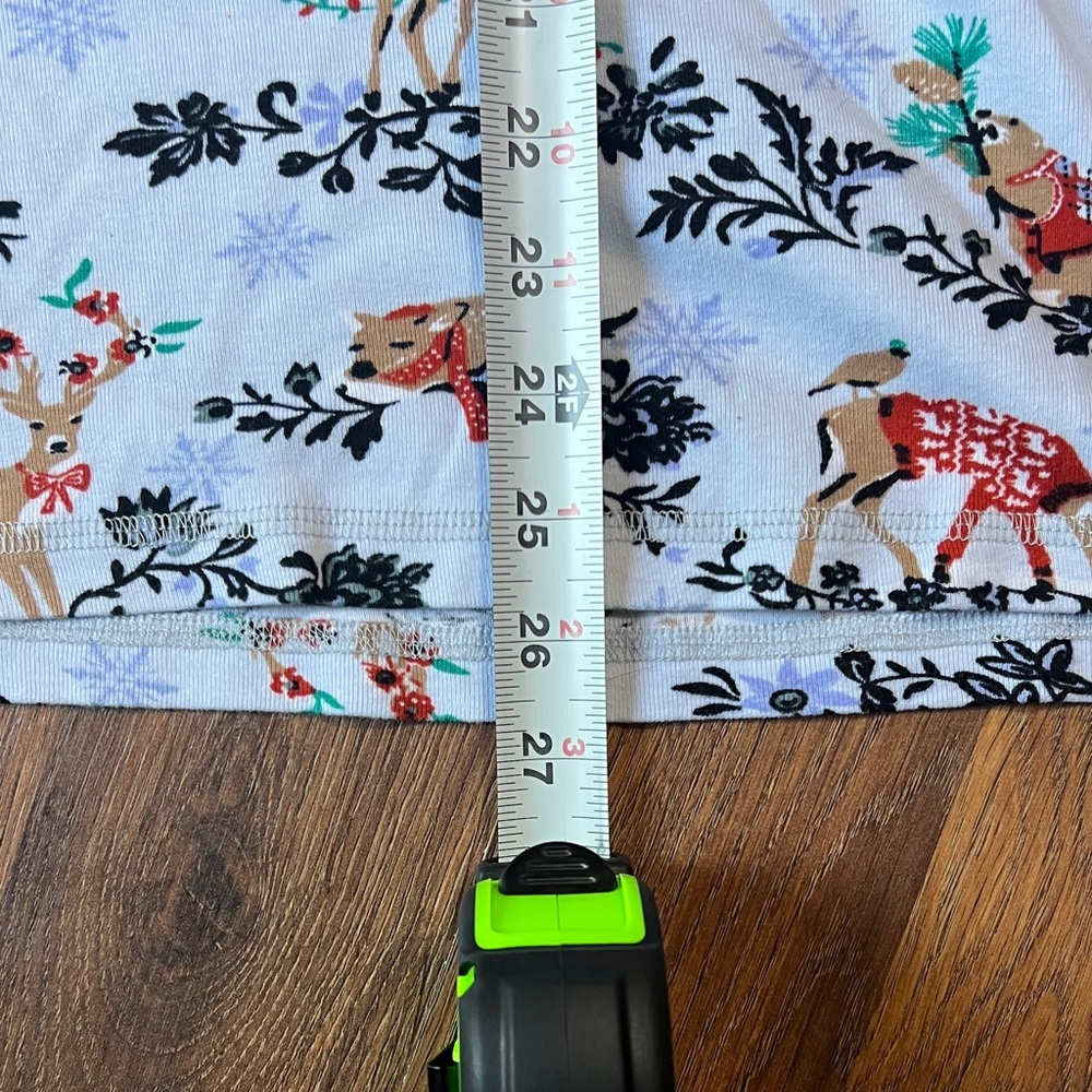 Vera Bradley Christmas Pajamas - PJs - Long Sleeve - Reindeer Print - Picture 6 of 9